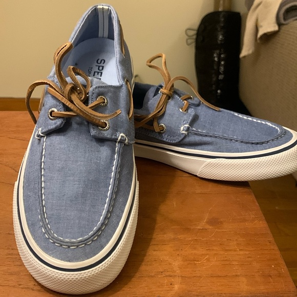 SPERRY NWOB NEW TOPSIDERS BAHAMA II BOAT SHOES SNEAKERS MOCASSINS - Picture 1 of 12